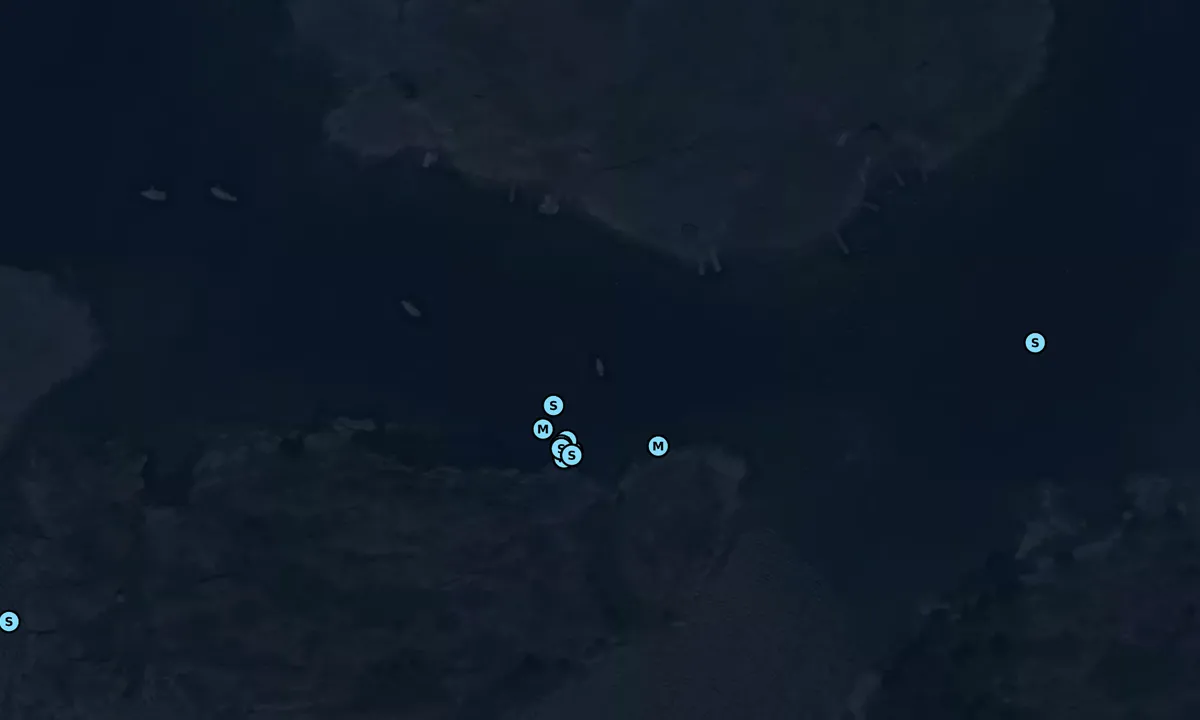 Satelite image of Lilla Vånskär