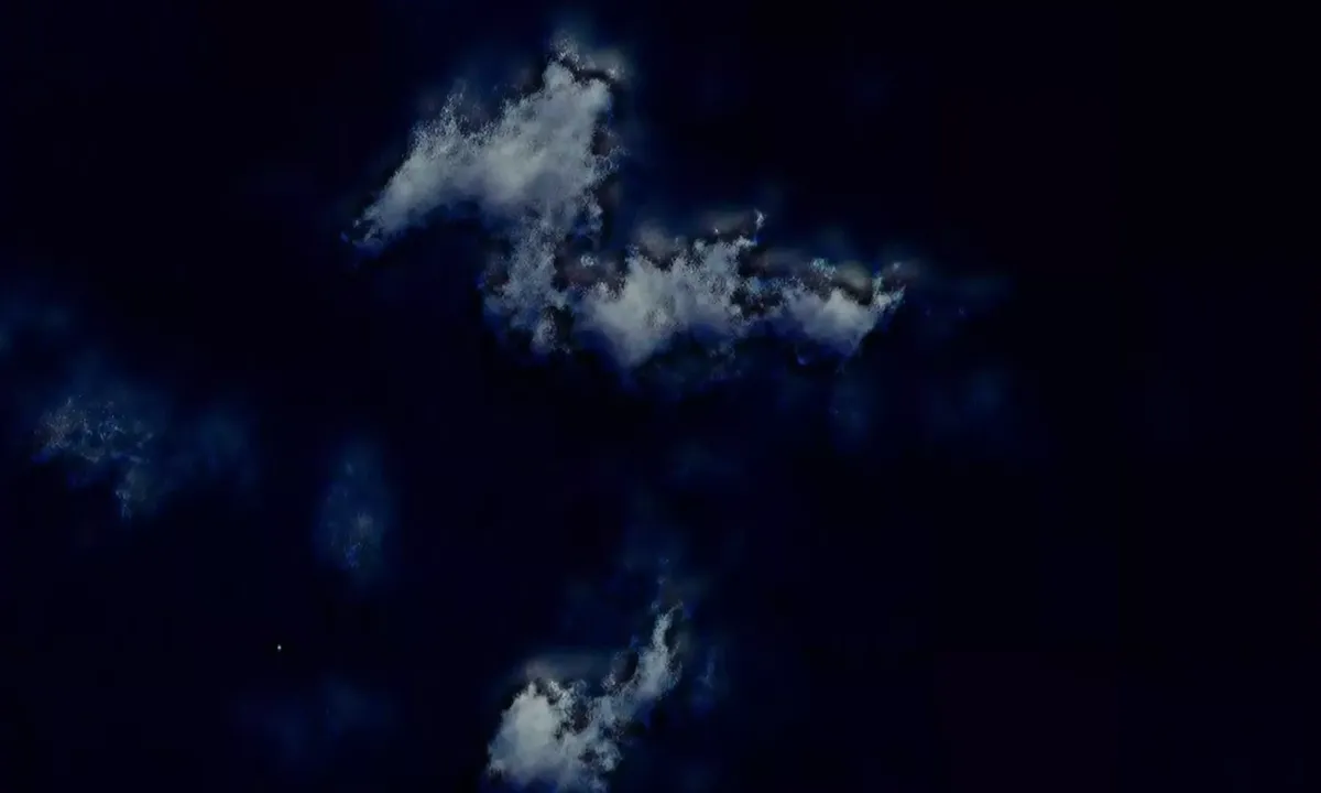 Satelite image of Lille-Porsangen