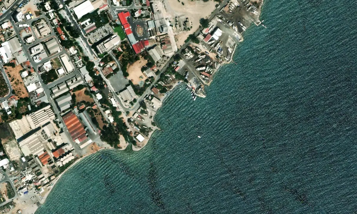 Flyfoto av Limassol