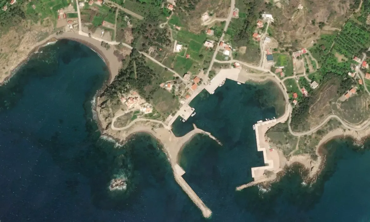 Flyfoto av Limnia marina