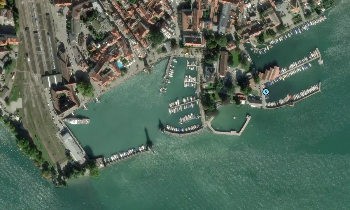 Satelite image of Lindau