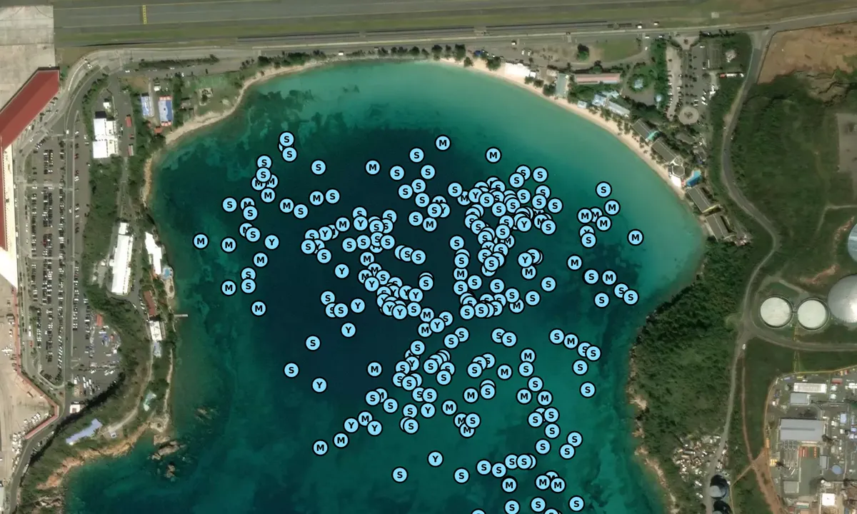 Satelite image of Lindberg Bay