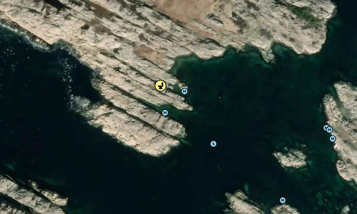 Satelite image of Lindholmen - Lysekil