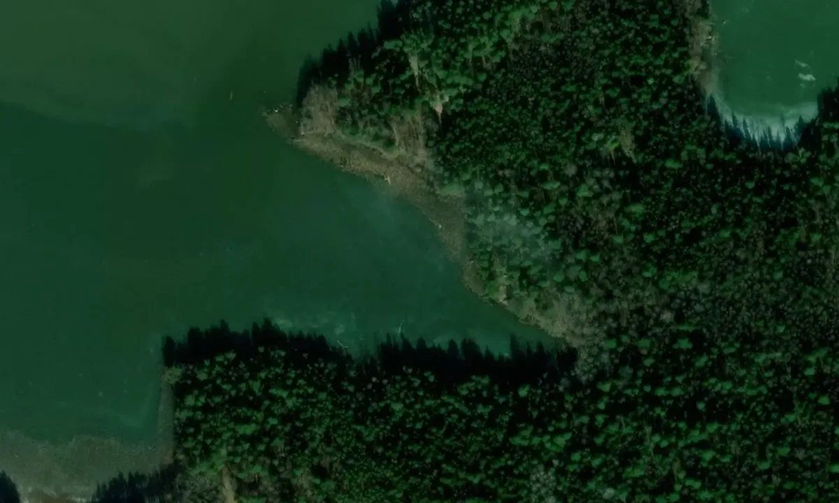 Satelite image of Lindön
