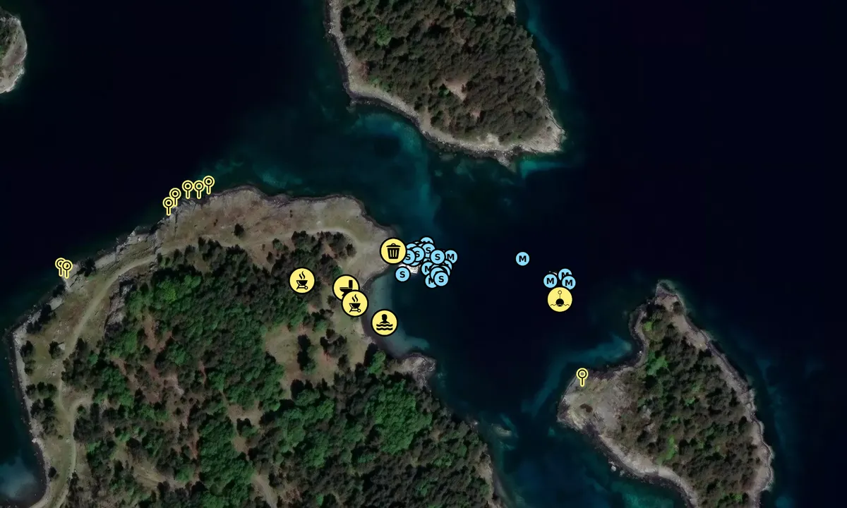 Satelite image of Linehamna