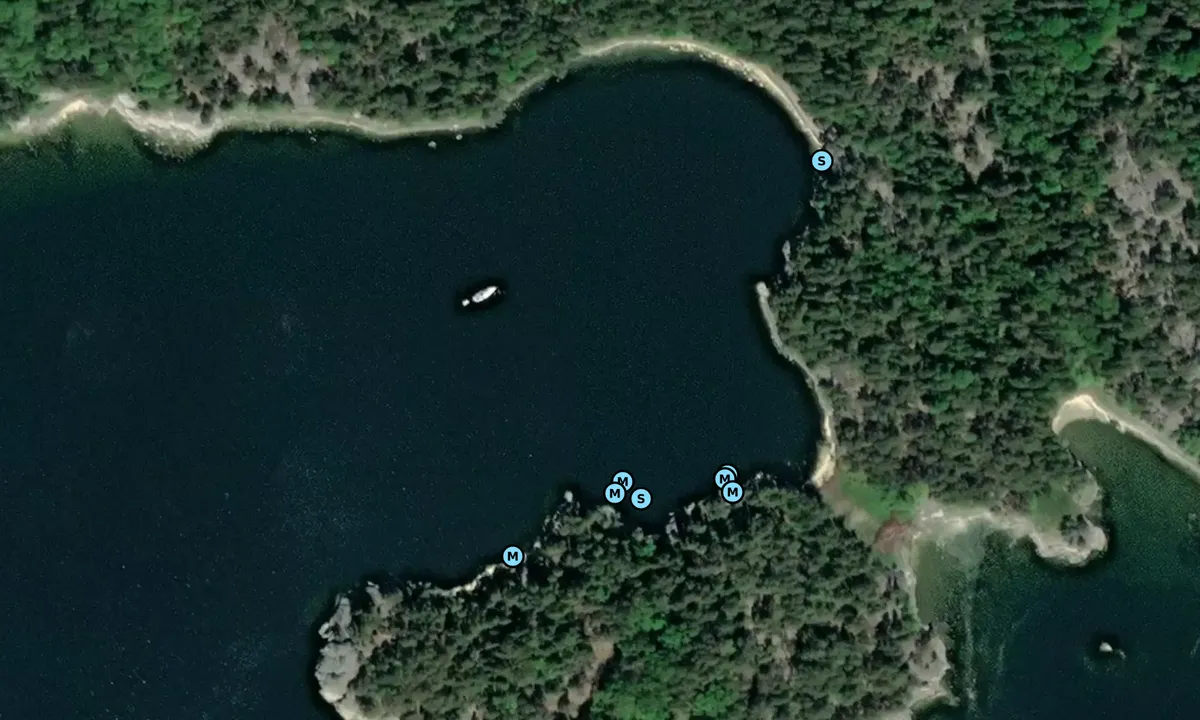 Satelite image of Lingonskäret