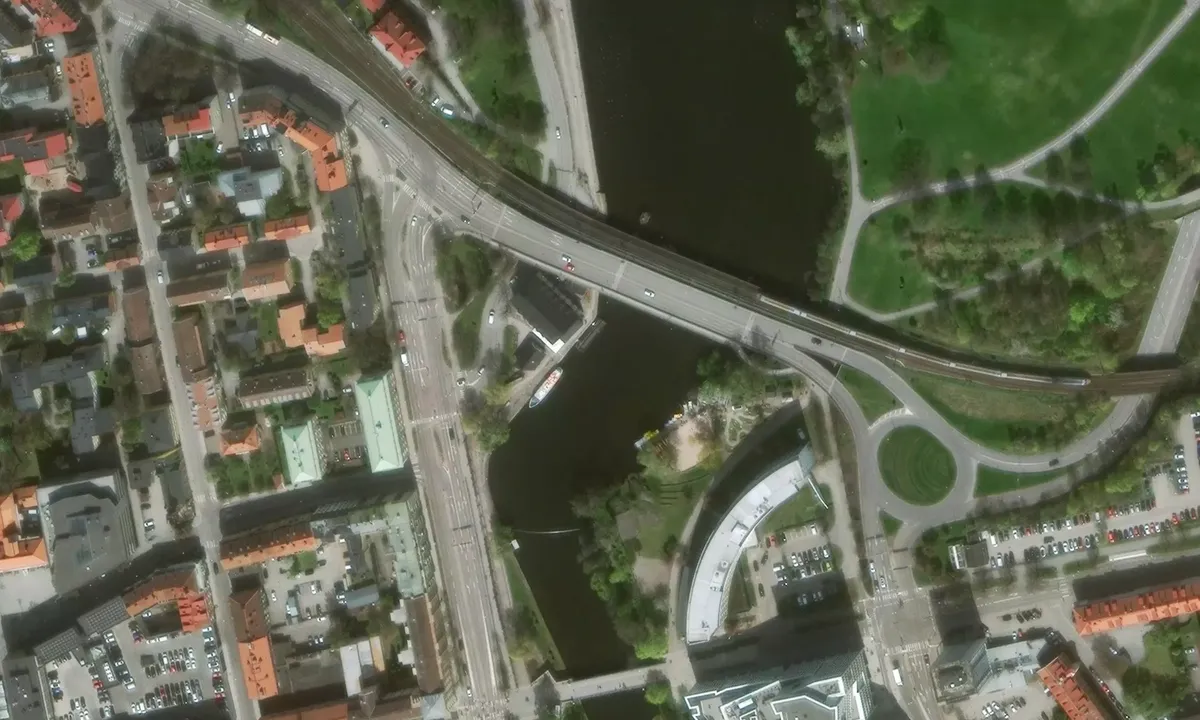 Satelite image of Linköping - Centrum