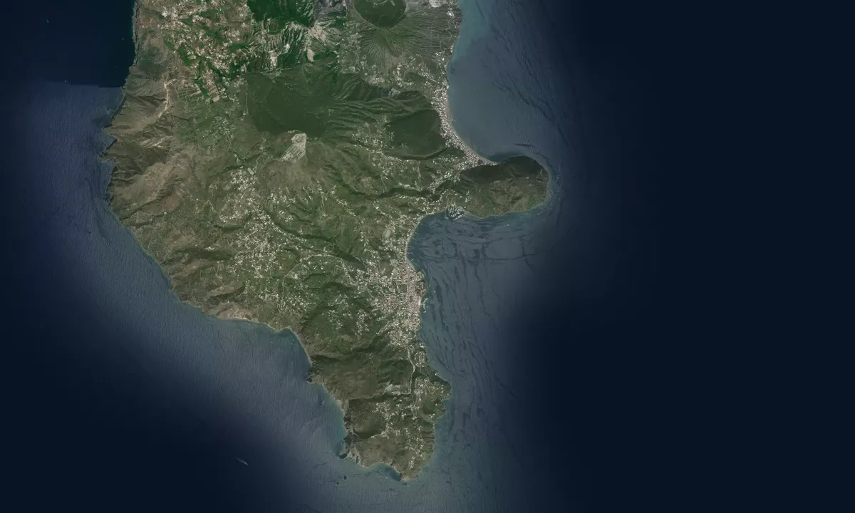 Flyfoto av Lipari