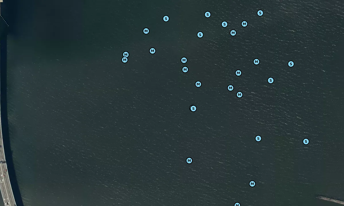 Satelite image of Little Bay - Queens