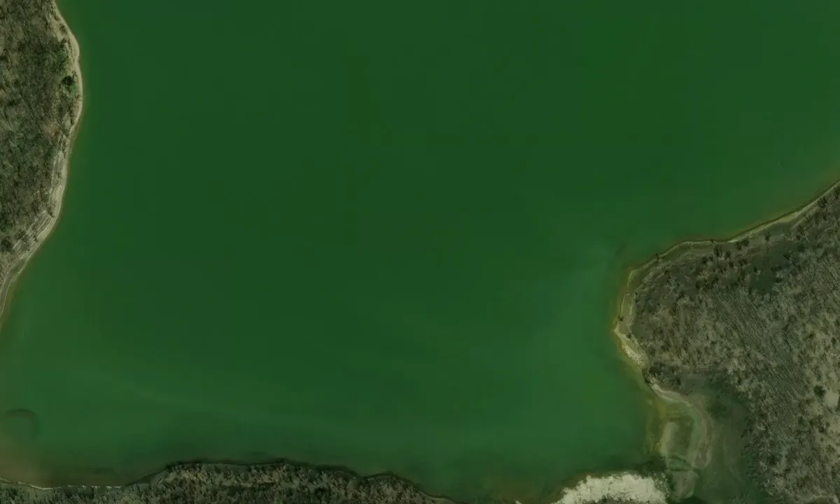 Satelite image of Little Blue