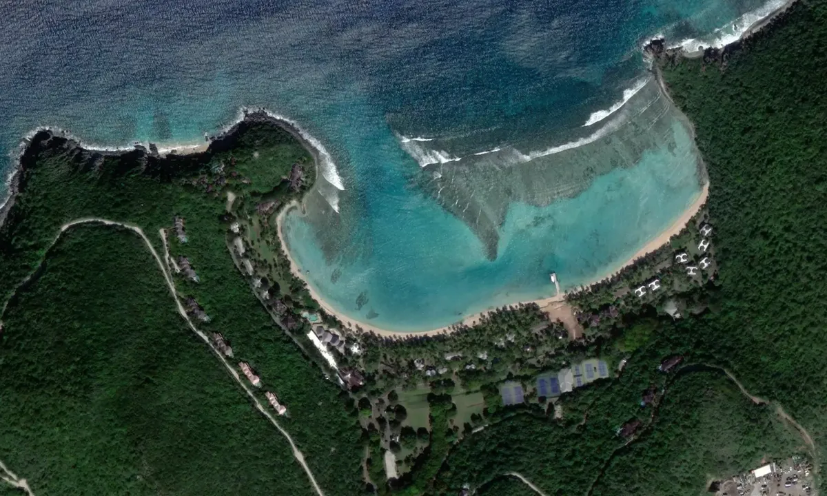 Flyfoto av Little Dix Bay 1