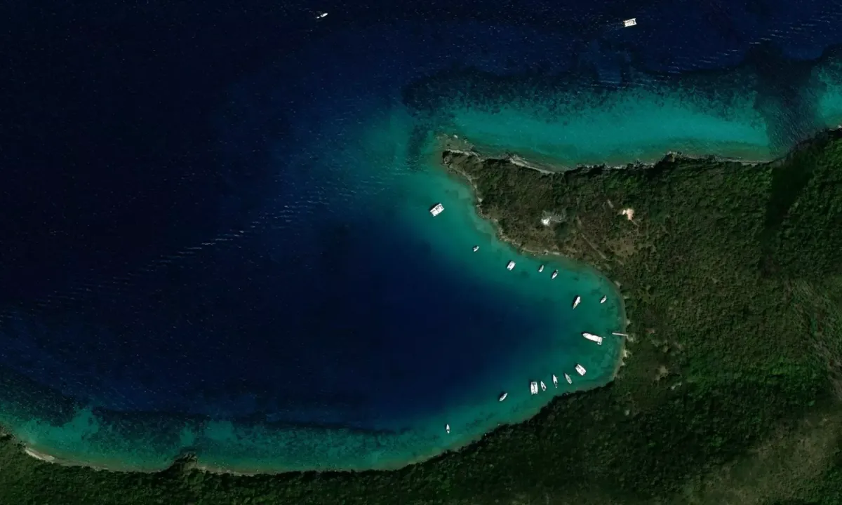 Flyfoto av Little Harbour