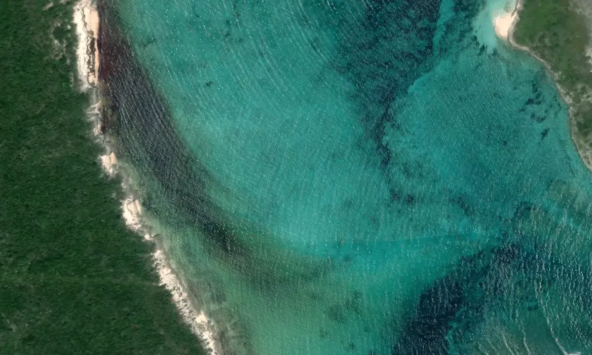 Satelite image of Little Harbour - Dunmore Settlement
