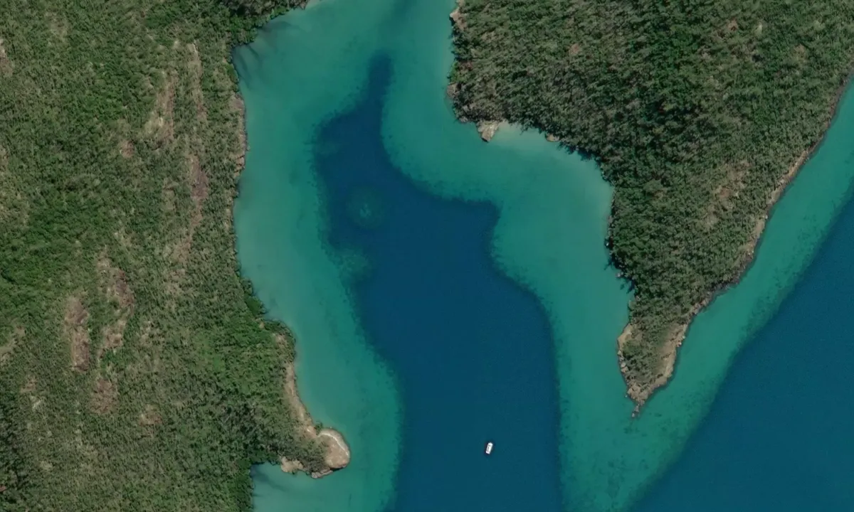 Flyfoto av Little Nara - Hook Island Reef