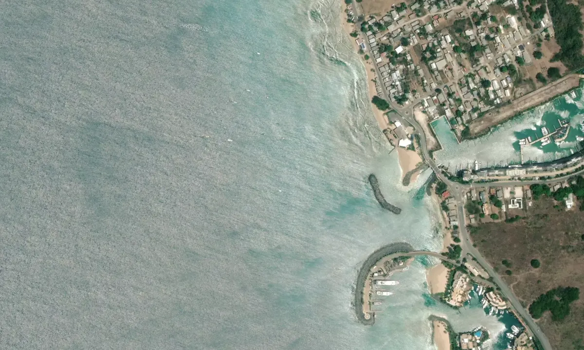 Flyfoto av Littlegood Harbour