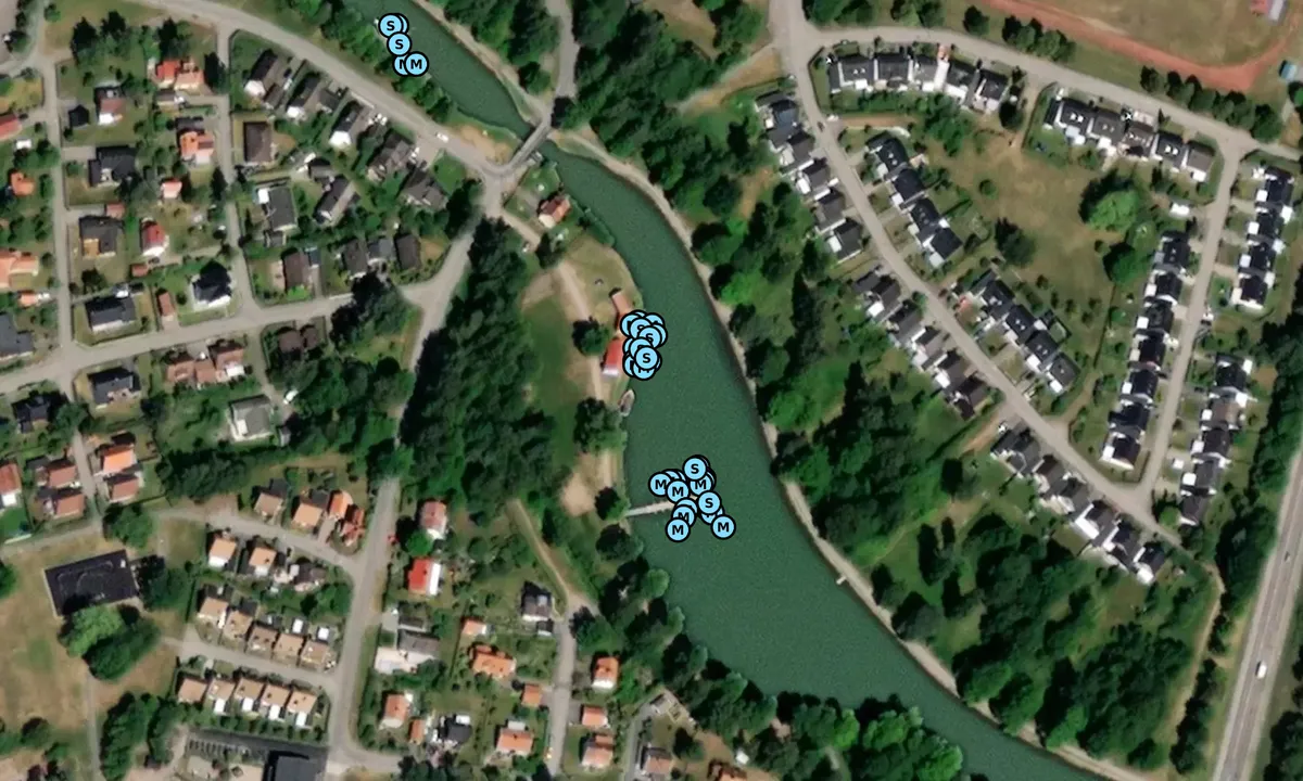 Satelite image of Ljungsbro/Malfors