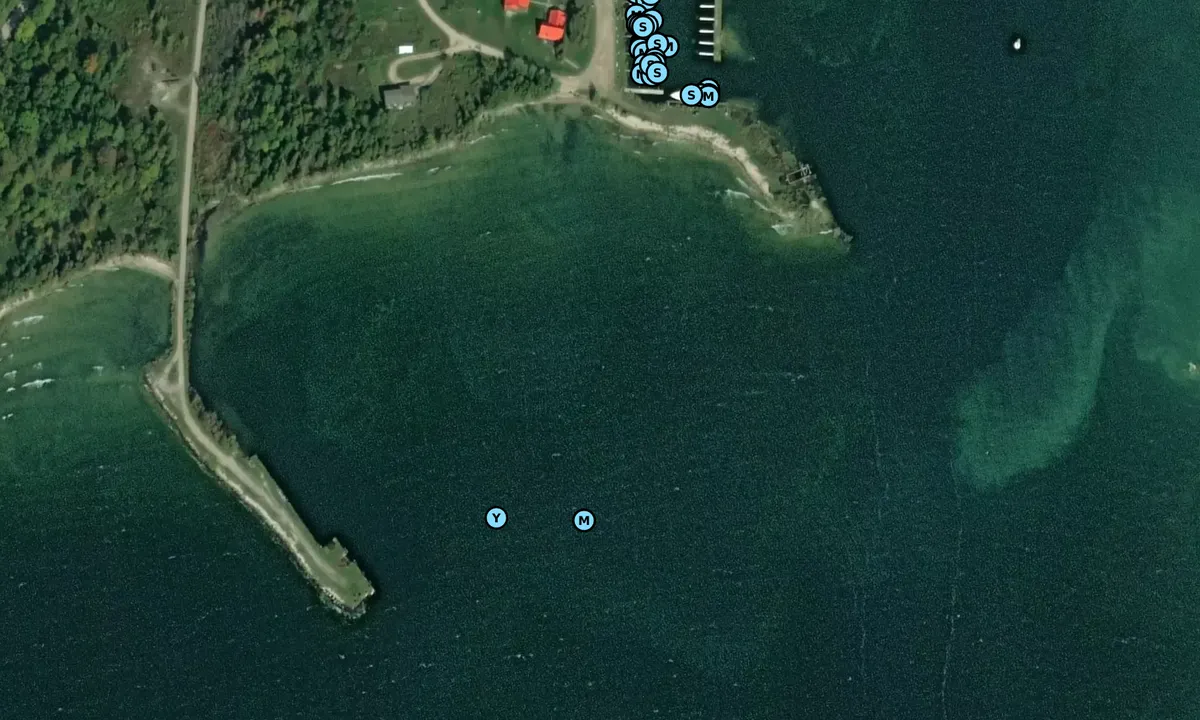 Satelite image of Lobdells Point