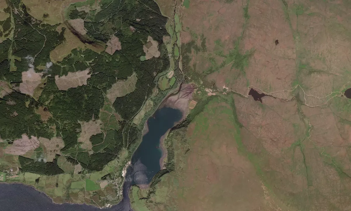 Flyfoto av Loch Aline - 2