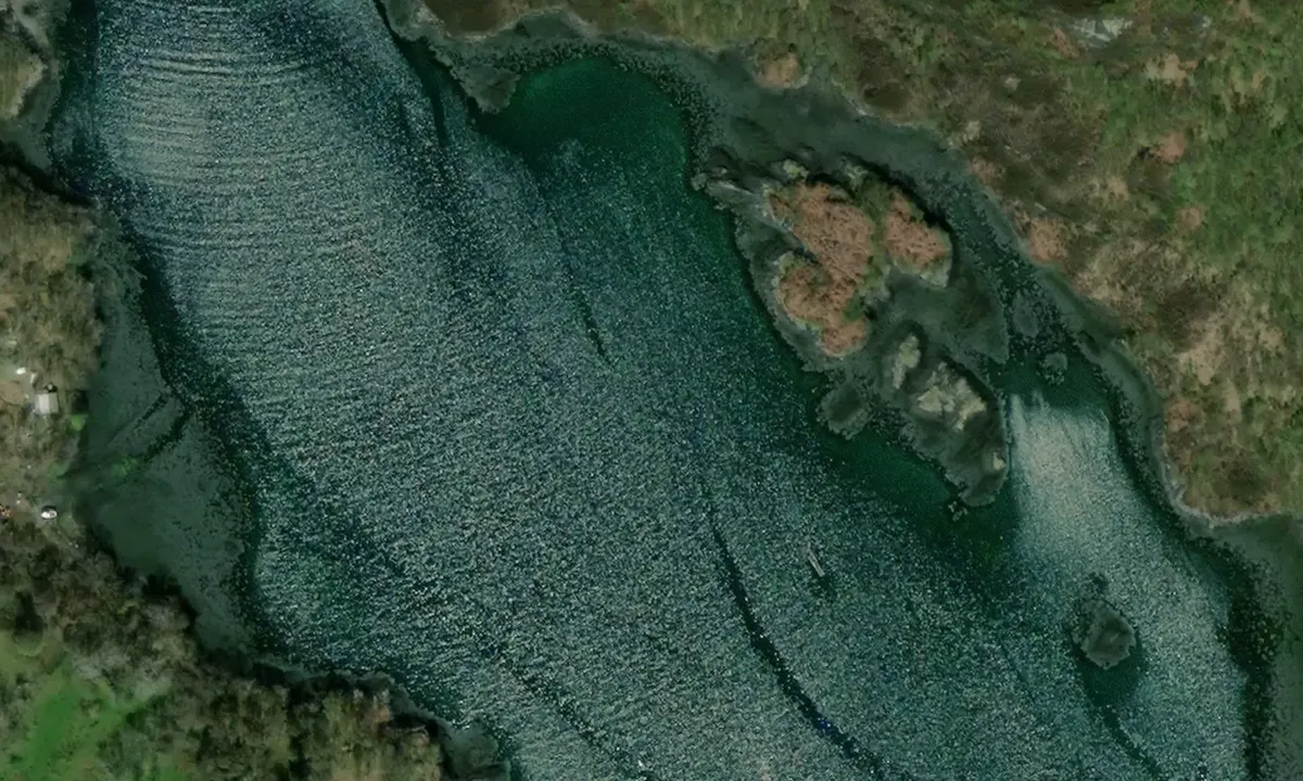 Satelite image of Loch Nedd
