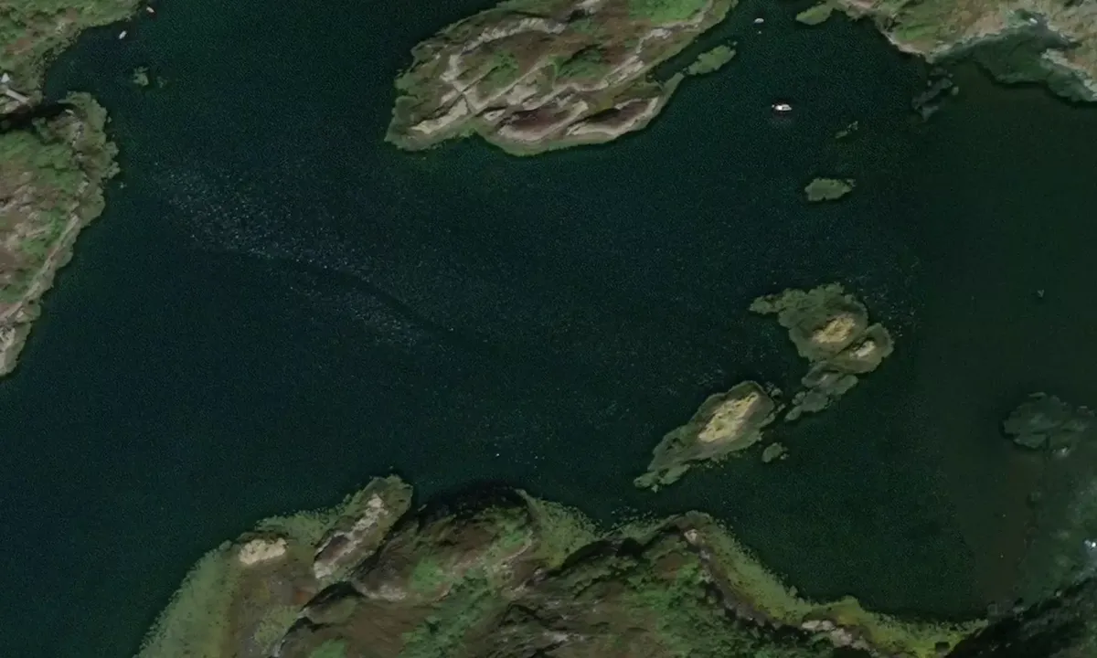 Satelite image of Loch Roe 1