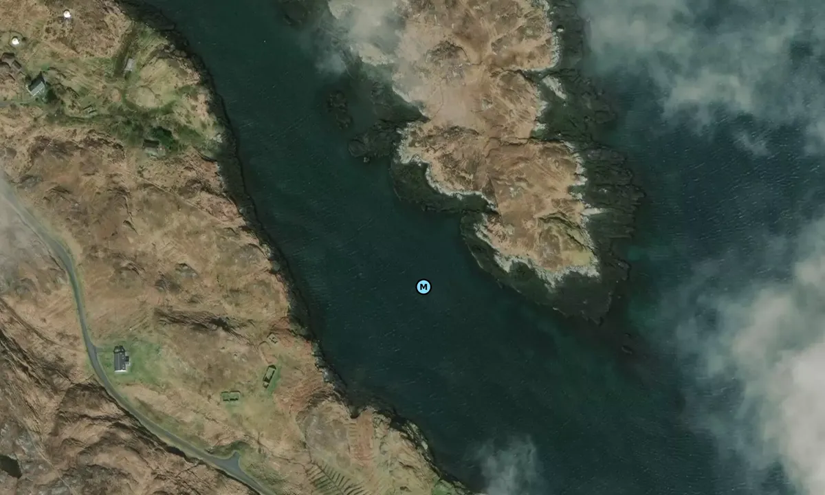 Satelite image of Loch Stockinish