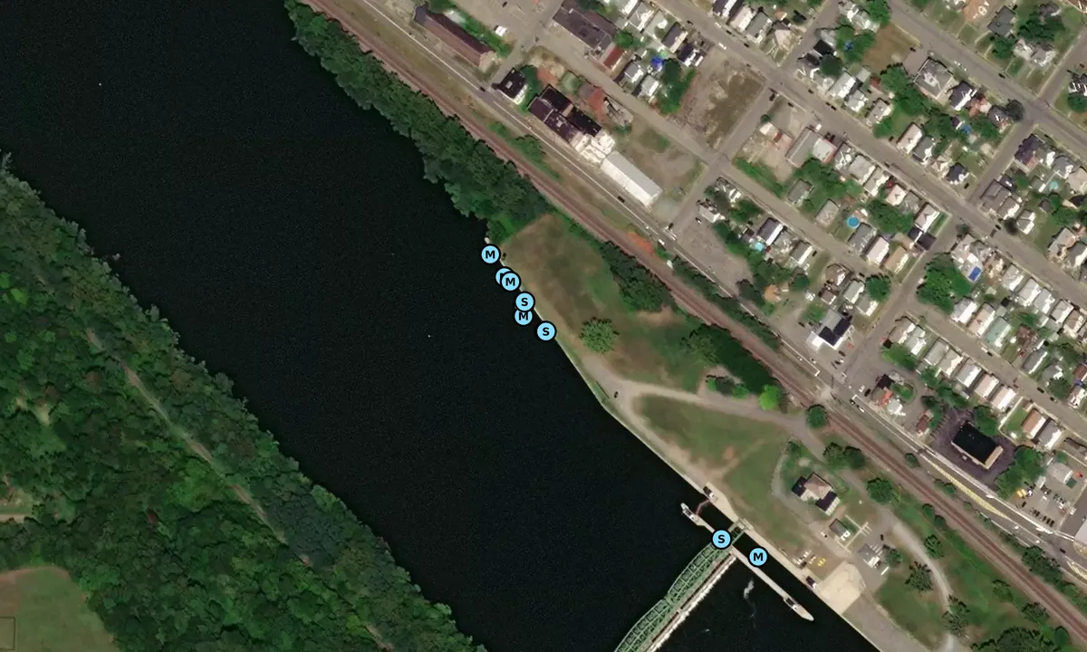 Satelite image of Lock 11