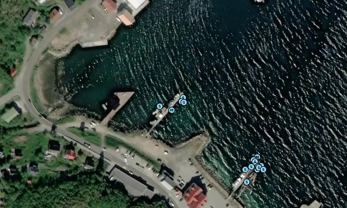 Satelite image of Lødingen - Vesterålen