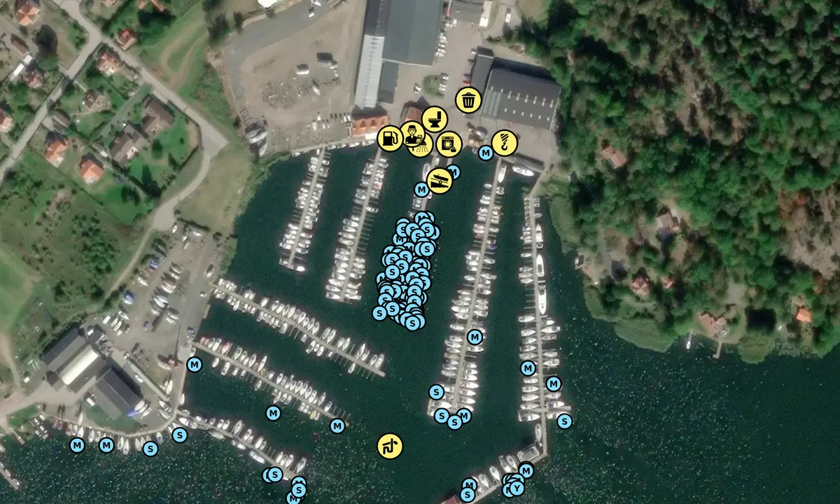 Satelite image of Loftahammar - MarinCenter