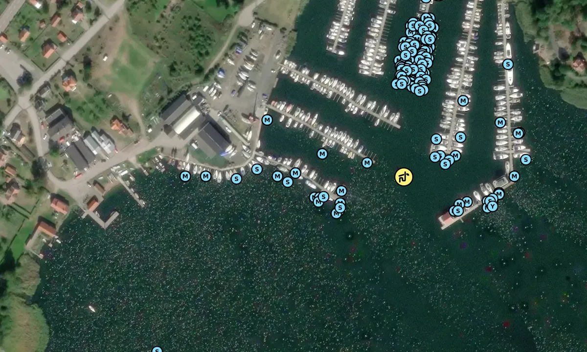 Satelite image of Loftahammars Varv och Marina