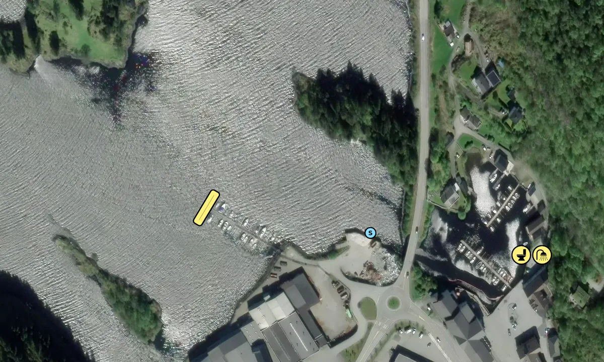 Satelite image of Lonevåg