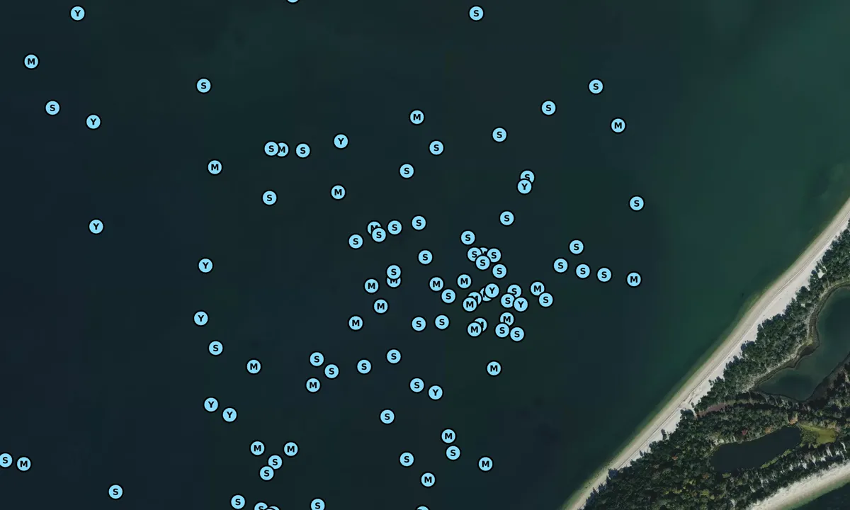 Satelite image of Long Beach - Orient