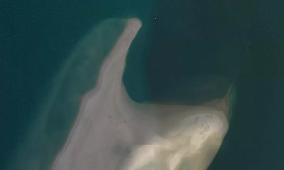 Flyfoto av Look Out Bight Sandbar