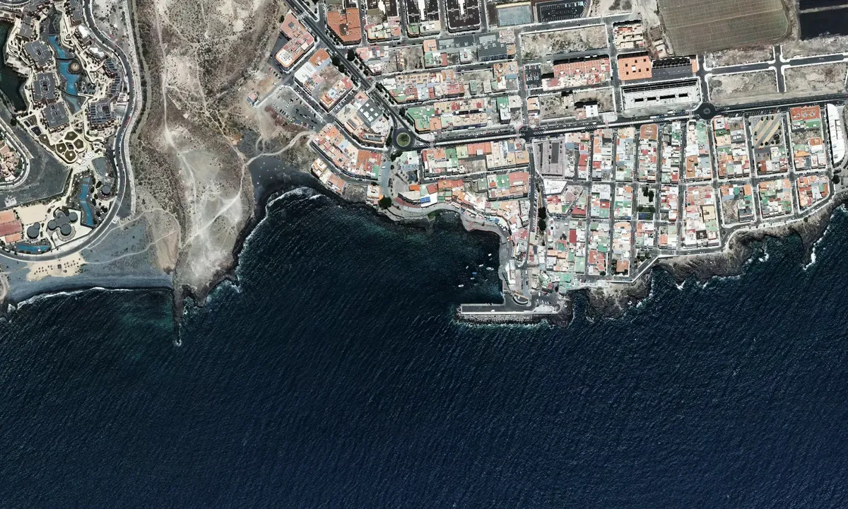 Flyfoto av Los Abrigos
