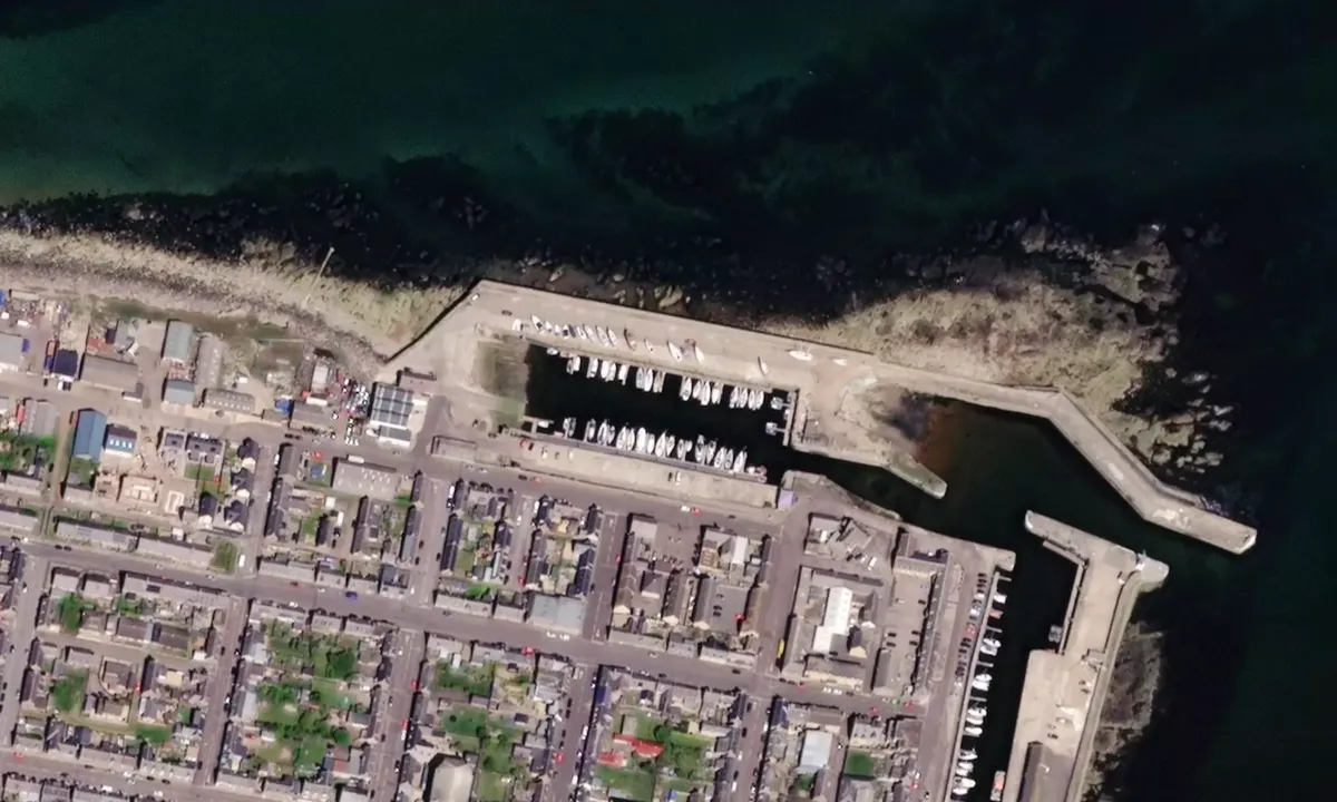 Flyfoto av Lossiemouth Marina