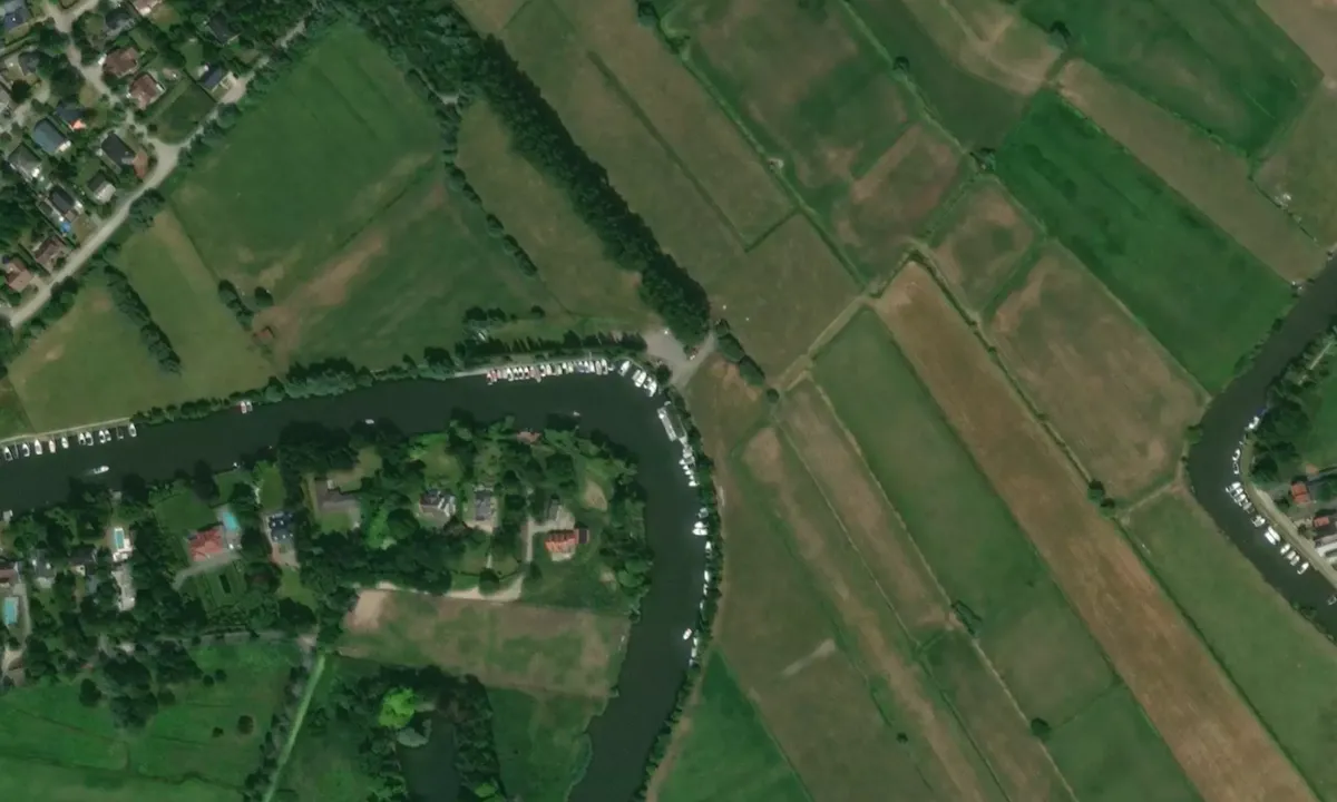 Flyfoto av LSV Leiesnelvaarders Gent-Drongen