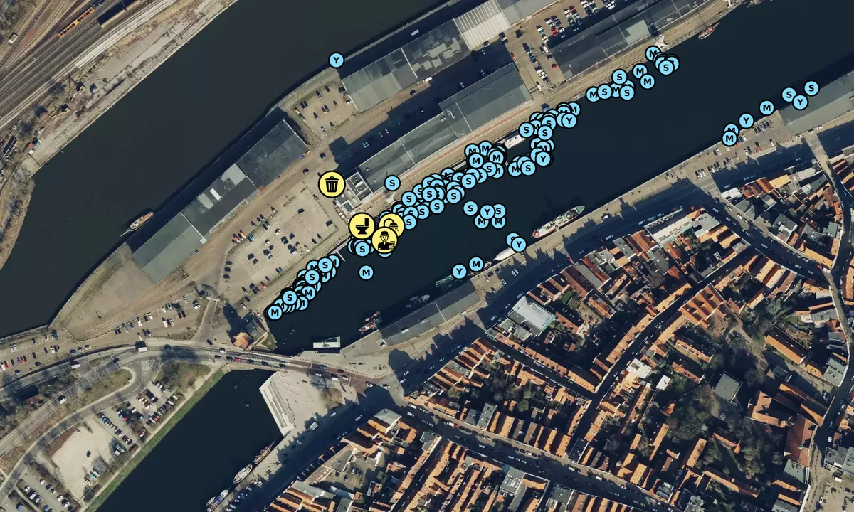 Satelite image of Lübeck