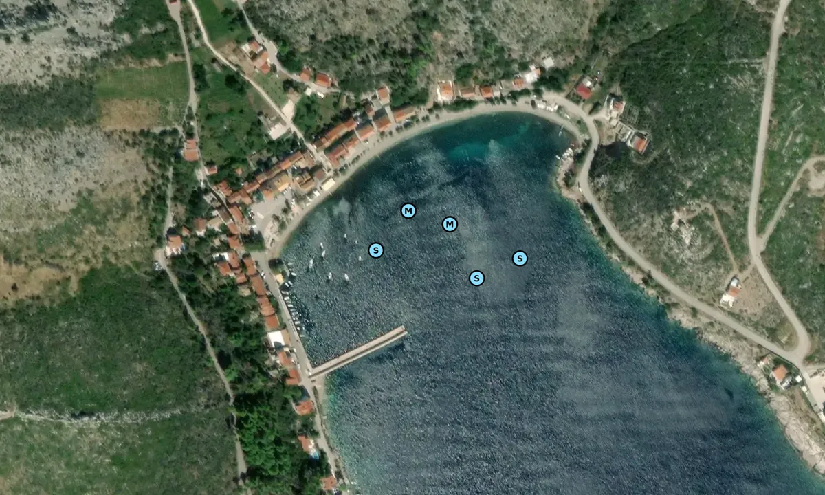 Satelite image of Luka Trstenik