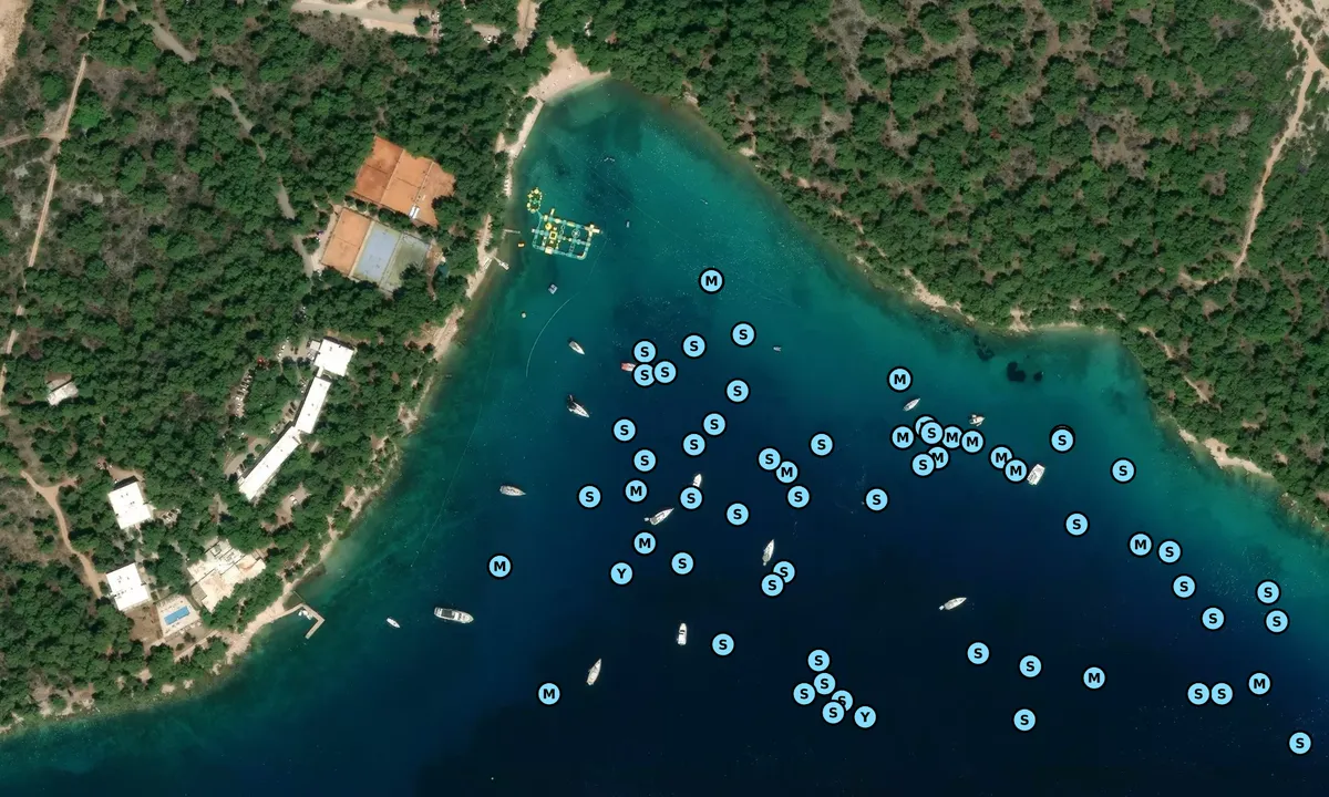 Satelite image of Luka Vrboska