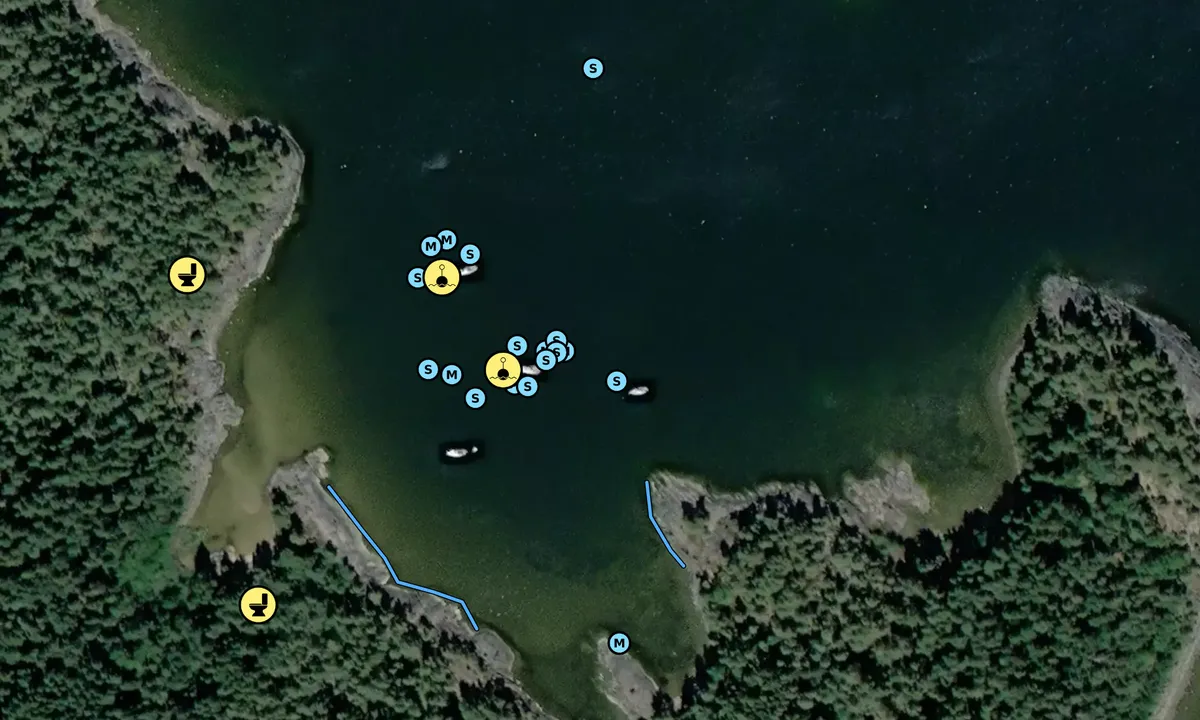 Satelite image of Lurö Bösshamn