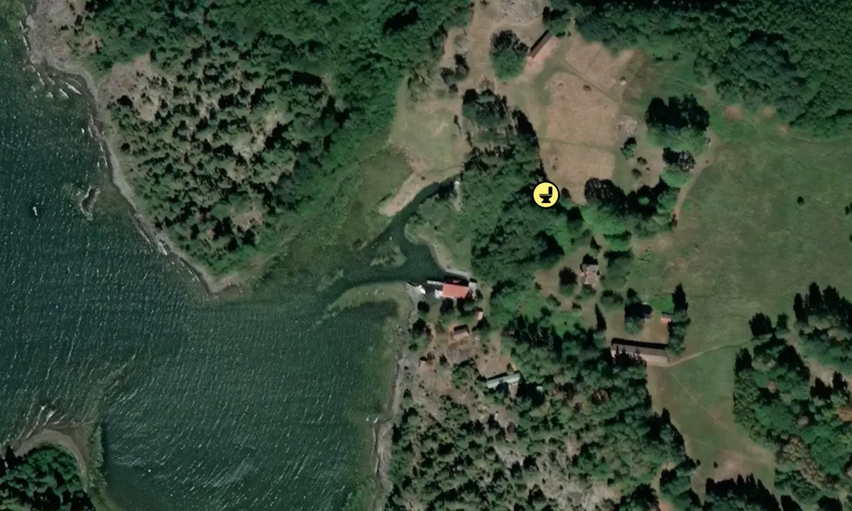 Satelite image of Luröbryggan