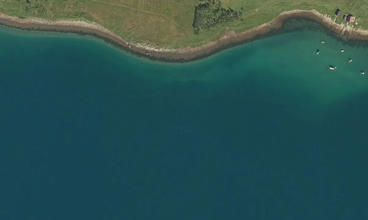 Flyfoto av Lyfjorden