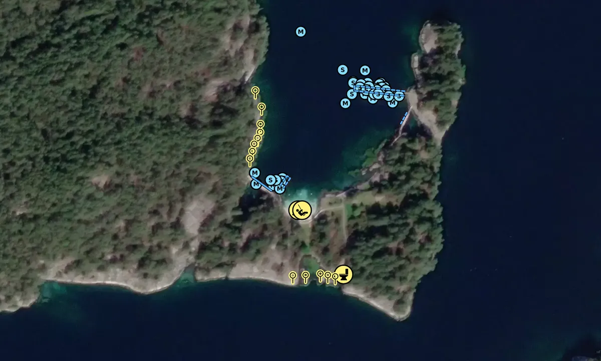 Satelite image of Lykjelsøy