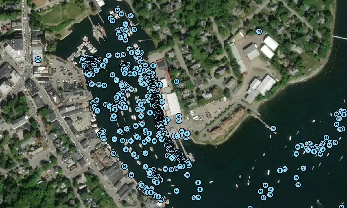 Satelite image of Lyman-Morse at Wayfarer