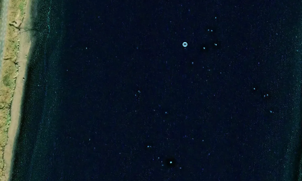 Satelite image of Lyngnes