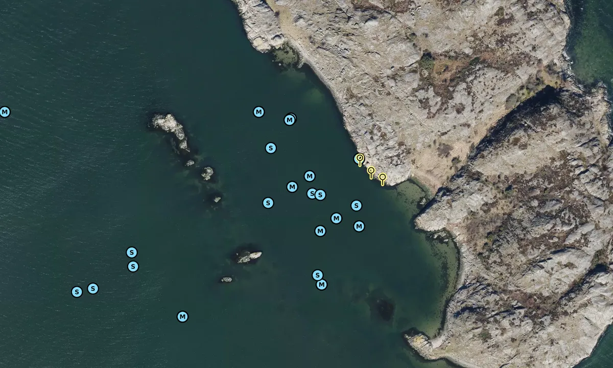Satelite image of Lyngnholmen - Bohus-björkö