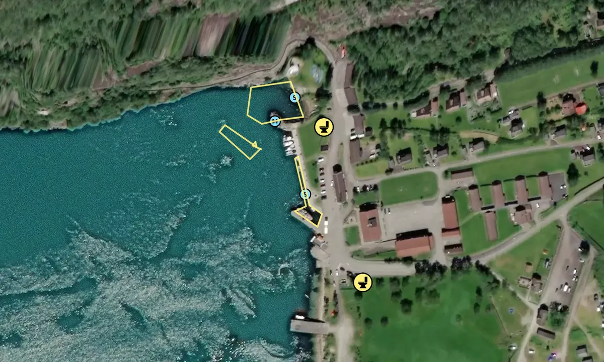 Satelite image of Lysebotn