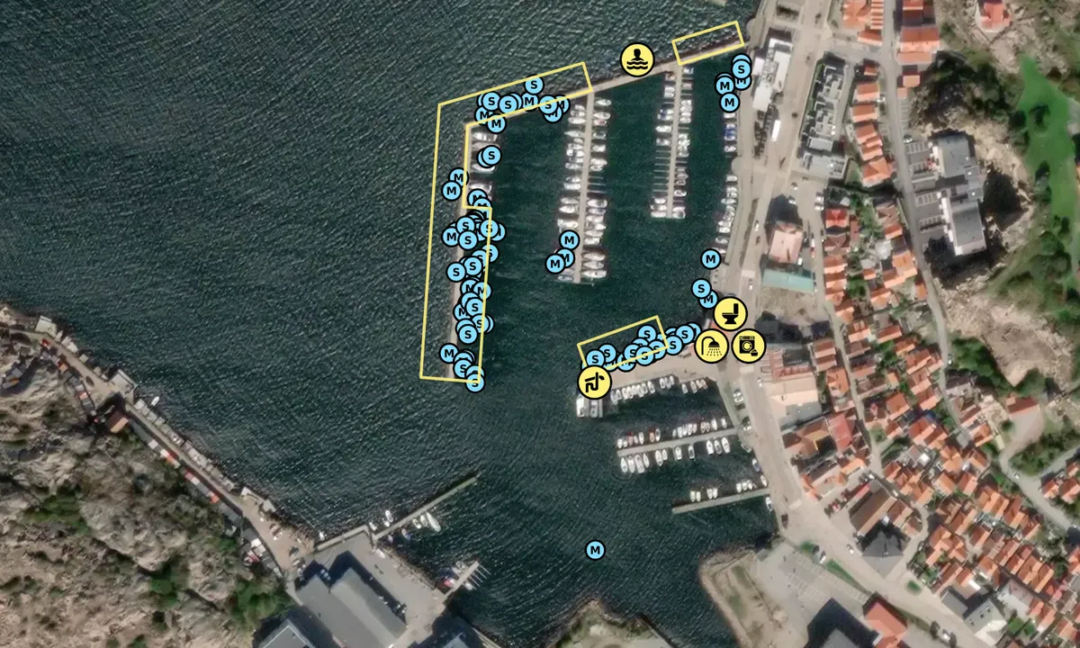 Satelite image of Lysekil - Norra Hamnen
