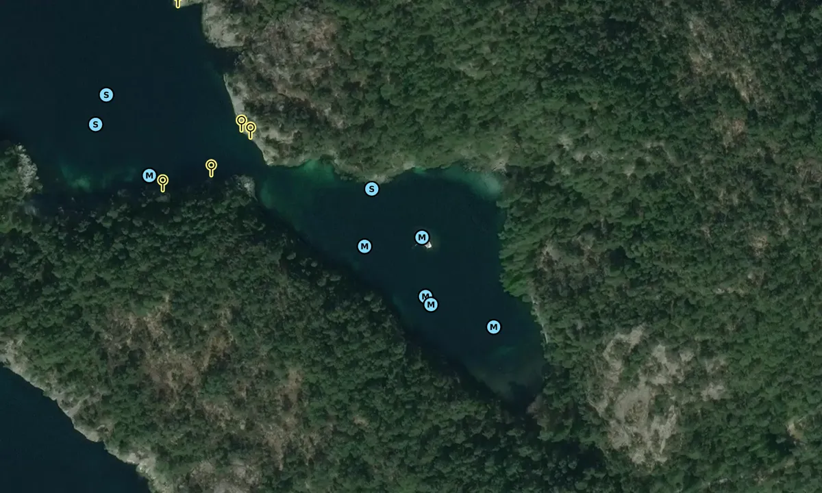 Satelite image of Lysevågen