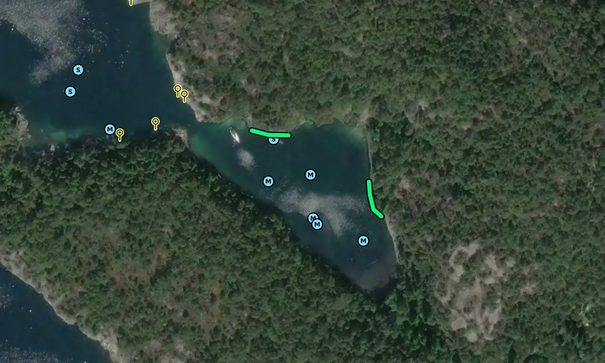 Satelite image of Lysevågen
