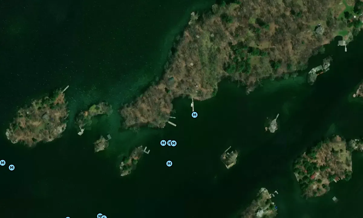 Satelite image of MacDonald Island (Parks Canada)